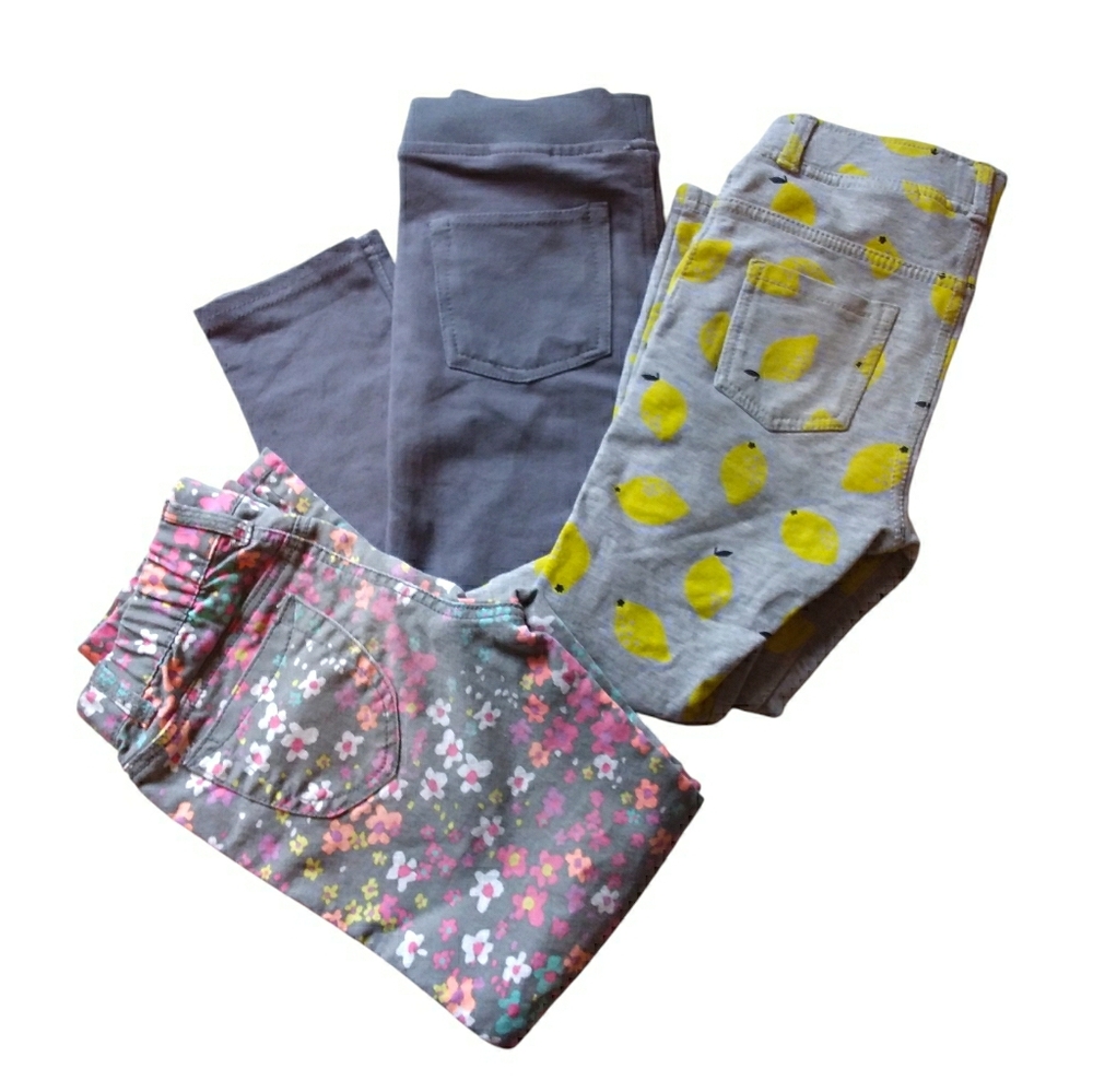 SHADES of GRAY Girls Pant Bundle -3 Pairs